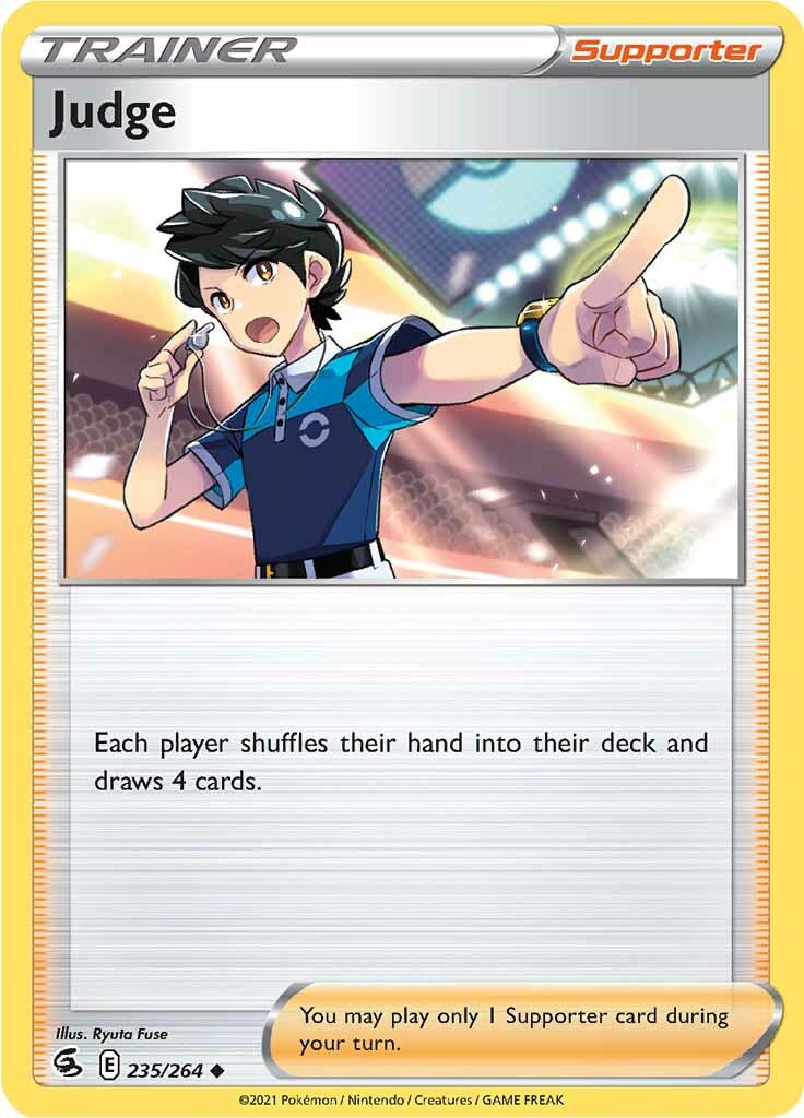 Judge (235/264) [Sword & Shield: Fusion Strike] | Jomio and Rueliete's Cards and Comics