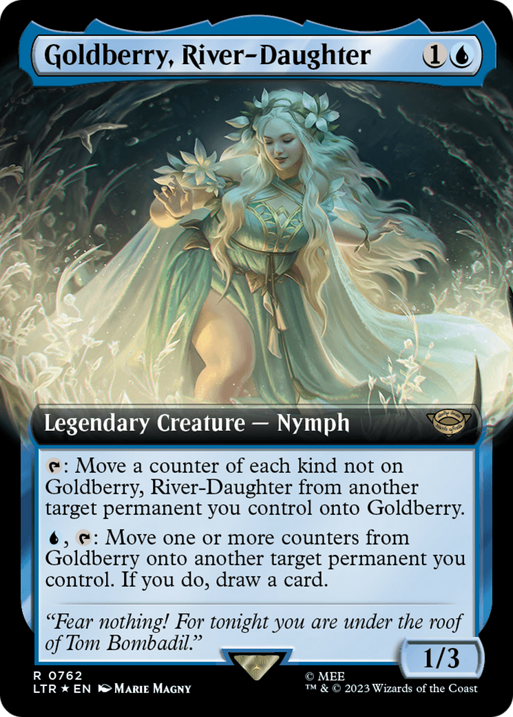 Goldberry, River-Daughter (Extended Art) (Surge Foil) [The Lord of the Rings: Tales of Middle-Earth] | Jomio and Rueliete's Cards and Comics