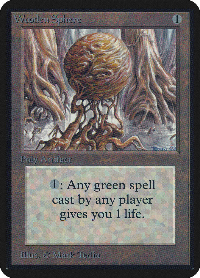 Wooden Sphere [Alpha Edition] | Jomio and Rueliete's Cards and Comics