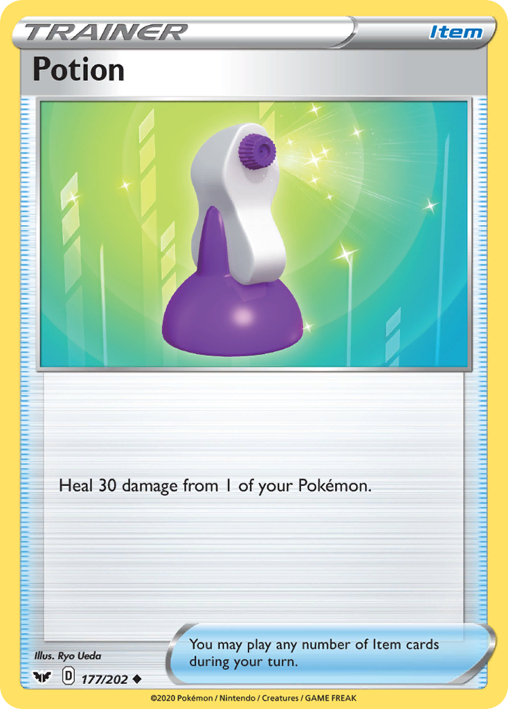 Potion (177/202) [Sword & Shield: Base Set] | Jomio and Rueliete's Cards and Comics