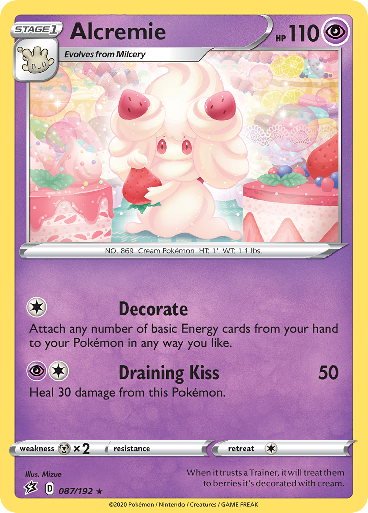 Alcremie (087/192) [Sword & Shield: Rebel Clash] | Jomio and Rueliete's Cards and Comics