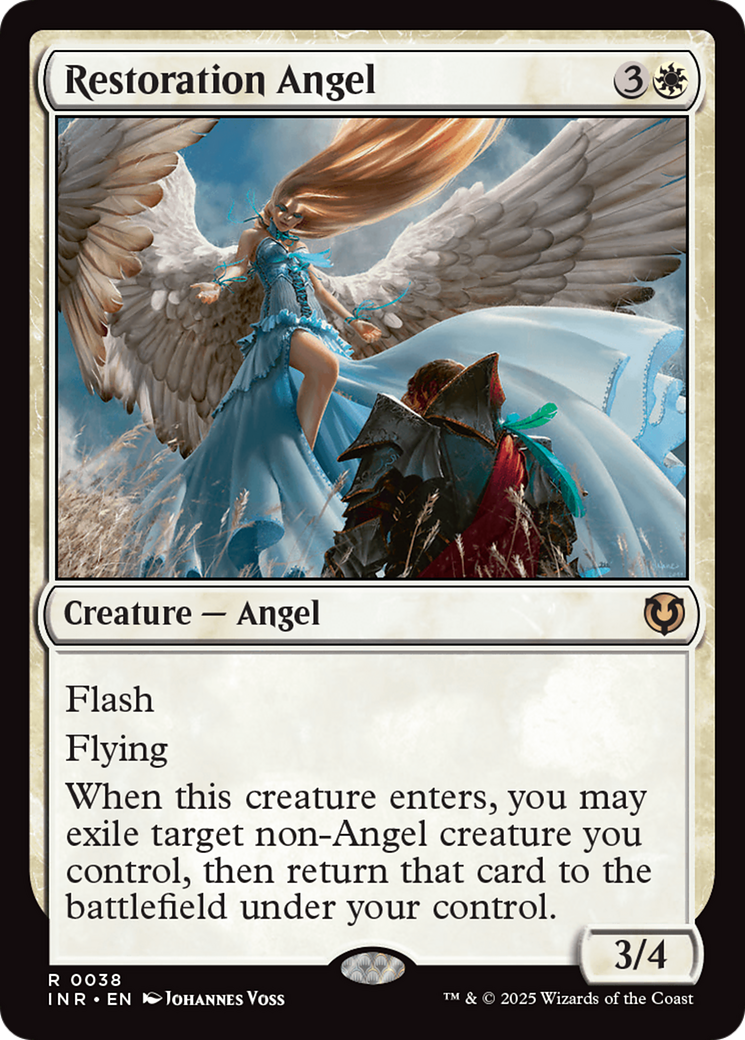 Restoration Angel [Innistrad Remastered] | Jomio and Rueliete's Cards and Comics