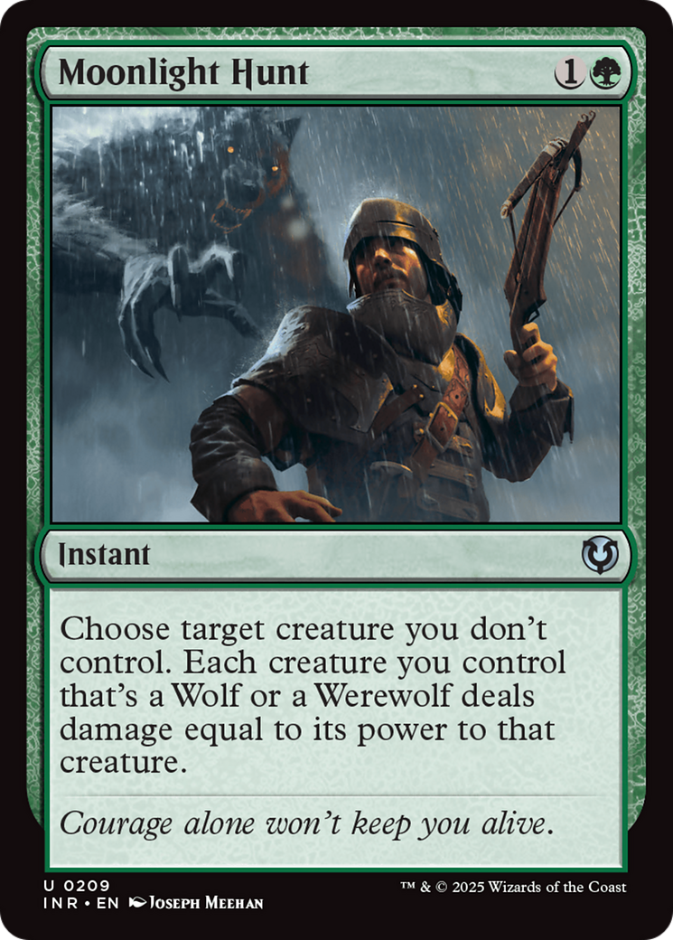 Moonlight Hunt [Innistrad Remastered] | Jomio and Rueliete's Cards and Comics
