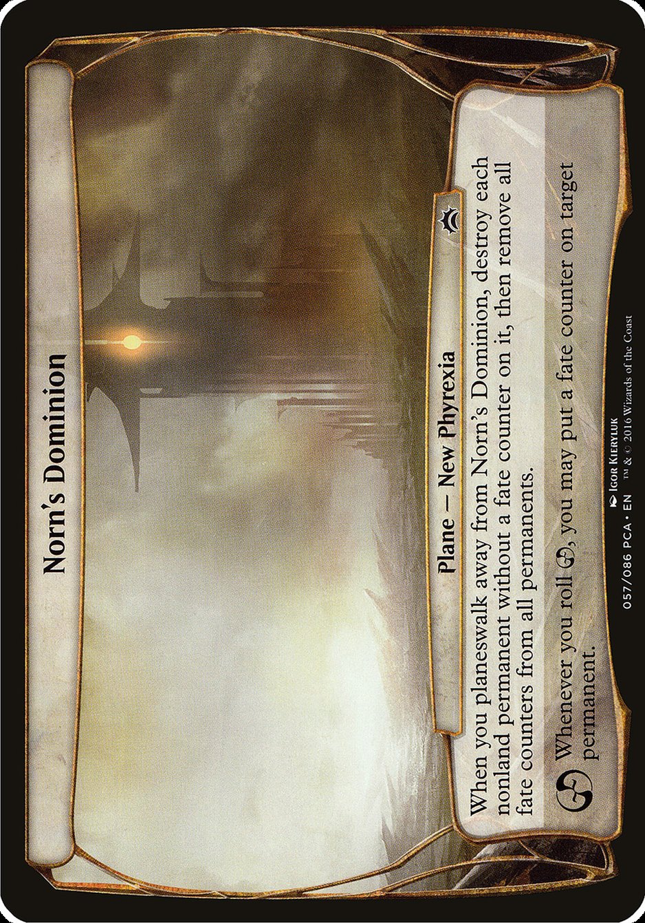 Norn's Dominion (Planes) [Planechase Anthology Planes] | Jomio and Rueliete's Cards and Comics