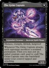 Throne of the Grim Captain // The Grim Captain [The Lost Caverns of Ixalan Prerelease Cards] | Jomio and Rueliete's Cards and Comics