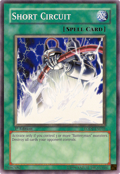 Short Circuit [LODT-EN056] Common | Jomio and Rueliete's Cards and Comics