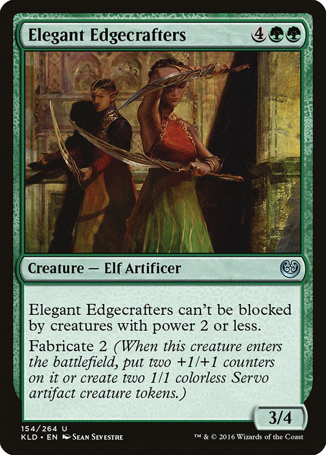 Elegant Edgecrafters [Kaladesh] | Jomio and Rueliete's Cards and Comics