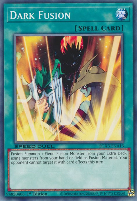 Dark Fusion [SGX3-ENA13] Common | Jomio and Rueliete's Cards and Comics