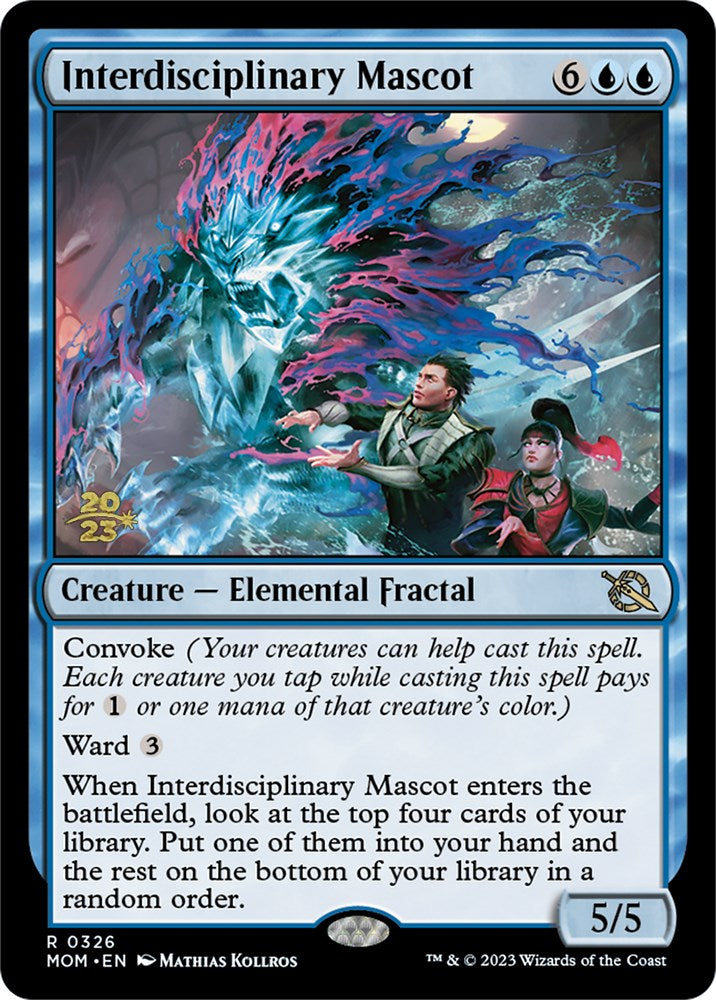 Interdisciplinary Mascot [March of the Machine Prerelease Promos] | Jomio and Rueliete's Cards and Comics