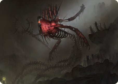 Drivnod, Carnage Dominus Art Card [Phyrexia: All Will Be One Art Series] | Jomio and Rueliete's Cards and Comics