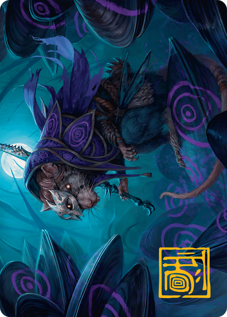 Nightwhorl Hermit Art Card (Gold-Stamped Signature) [Bloomburrow Art Series] | Jomio and Rueliete's Cards and Comics
