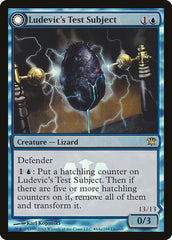 Ludevic's Test Subject // Ludevic's Abomination (Launch) [Innistrad Prerelease Promos] | Jomio and Rueliete's Cards and Comics