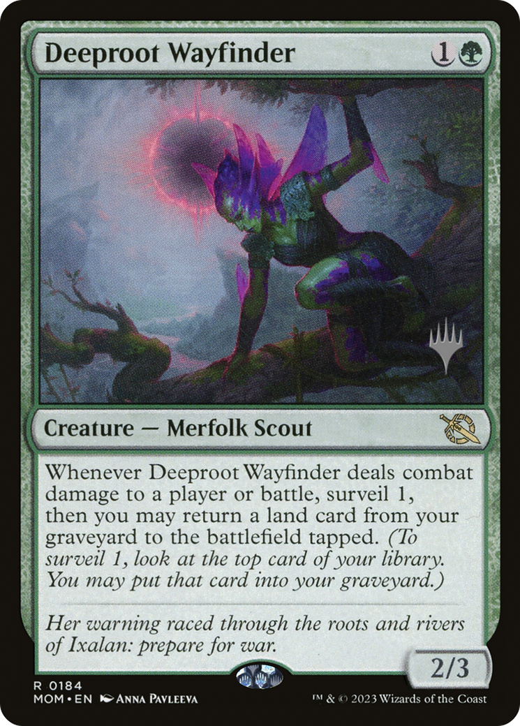 Deeproot Wayfinder (Promo Pack) [March of the Machine Promos] | Jomio and Rueliete's Cards and Comics