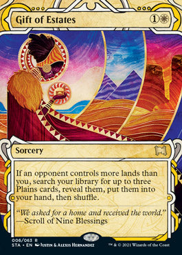 Gift of Estates [Strixhaven: Mystical Archive] | Jomio and Rueliete's Cards and Comics