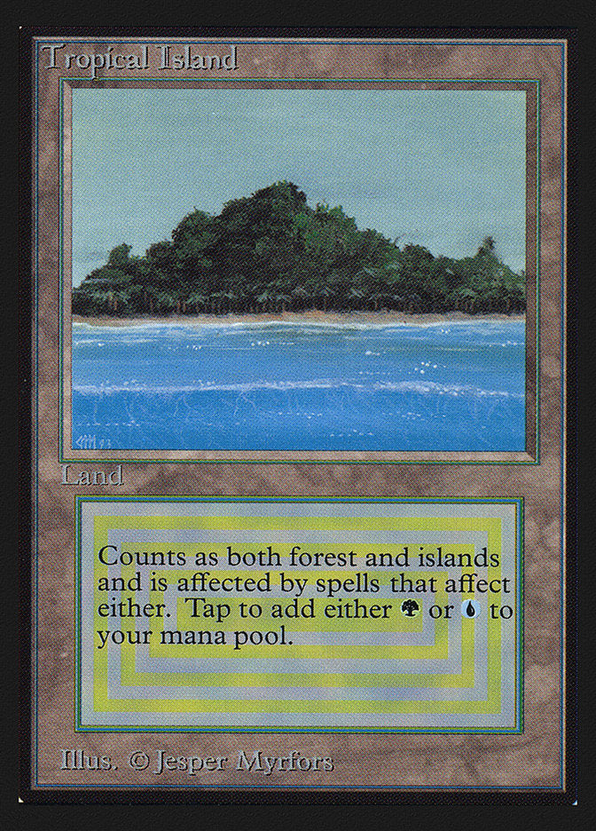 Tropical Island [Collectors' Edition] | Jomio and Rueliete's Cards and Comics