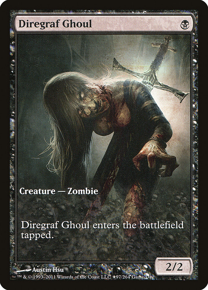 Diregraf Ghoul (Game Day) [Innistrad Promos] | Jomio and Rueliete's Cards and Comics