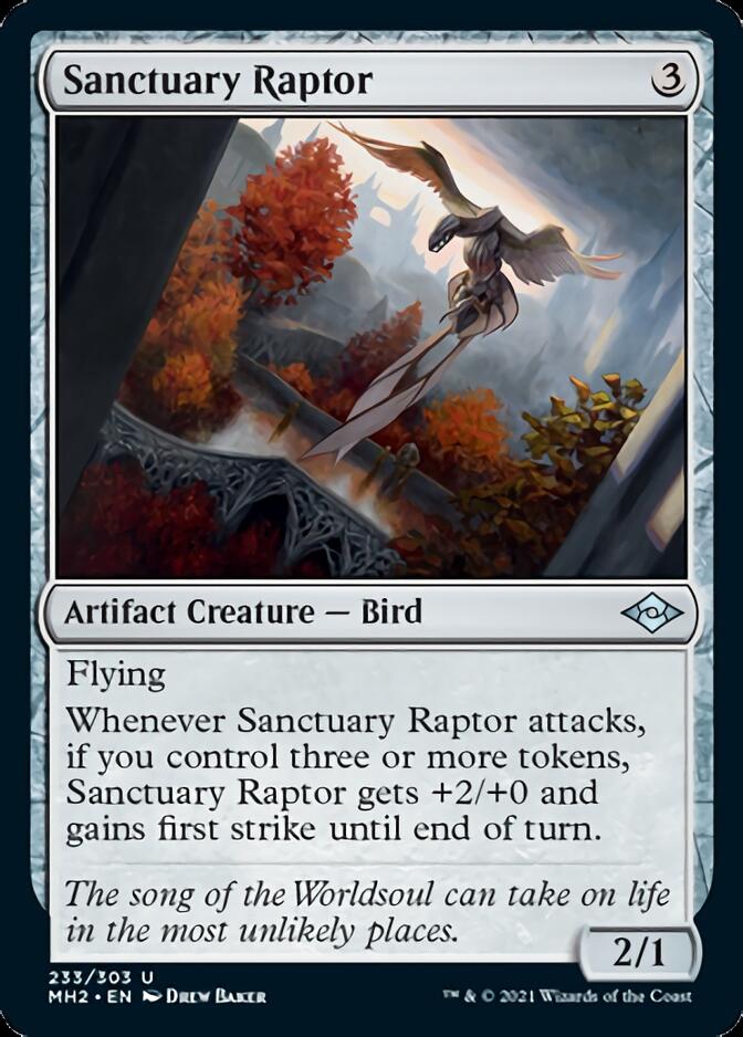 Sanctuary Raptor [Modern Horizons 2] | Jomio and Rueliete's Cards and Comics