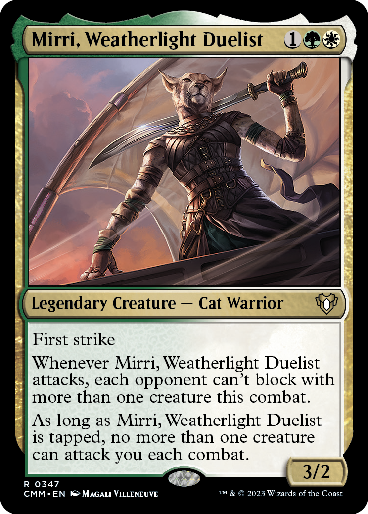 Mirri, Weatherlight Duelist [Commander Masters] | Jomio and Rueliete's Cards and Comics