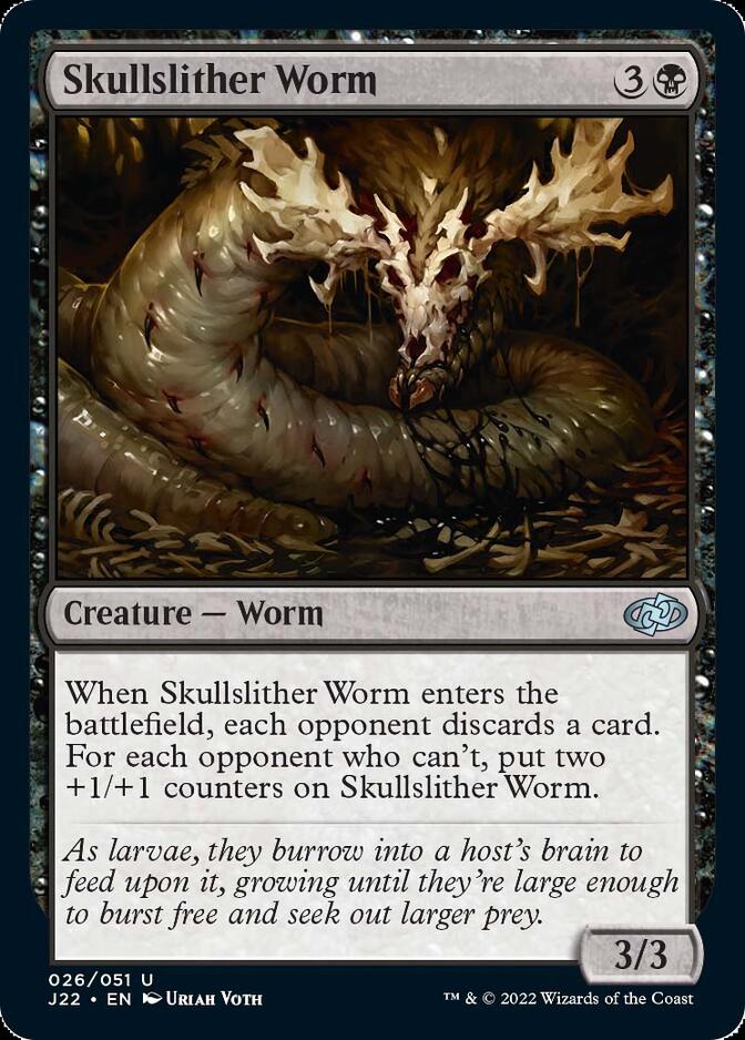 Skullslither Worm [Jumpstart 2022] | Jomio and Rueliete's Cards and Comics