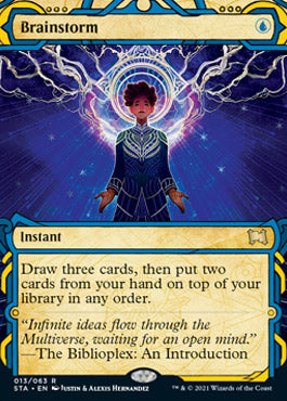 Brainstorm [Strixhaven: School of Mages Mystical Archive] | Jomio and Rueliete's Cards and Comics