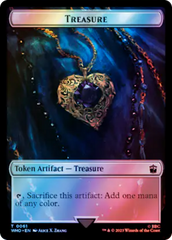 Soldier // Treasure (0061) Double-Sided Token (Surge Foil) [Doctor Who Tokens] | Jomio and Rueliete's Cards and Comics