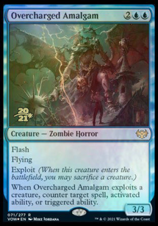 Overcharged Amalgam [Innistrad: Crimson Vow Prerelease Promos] | Jomio and Rueliete's Cards and Comics