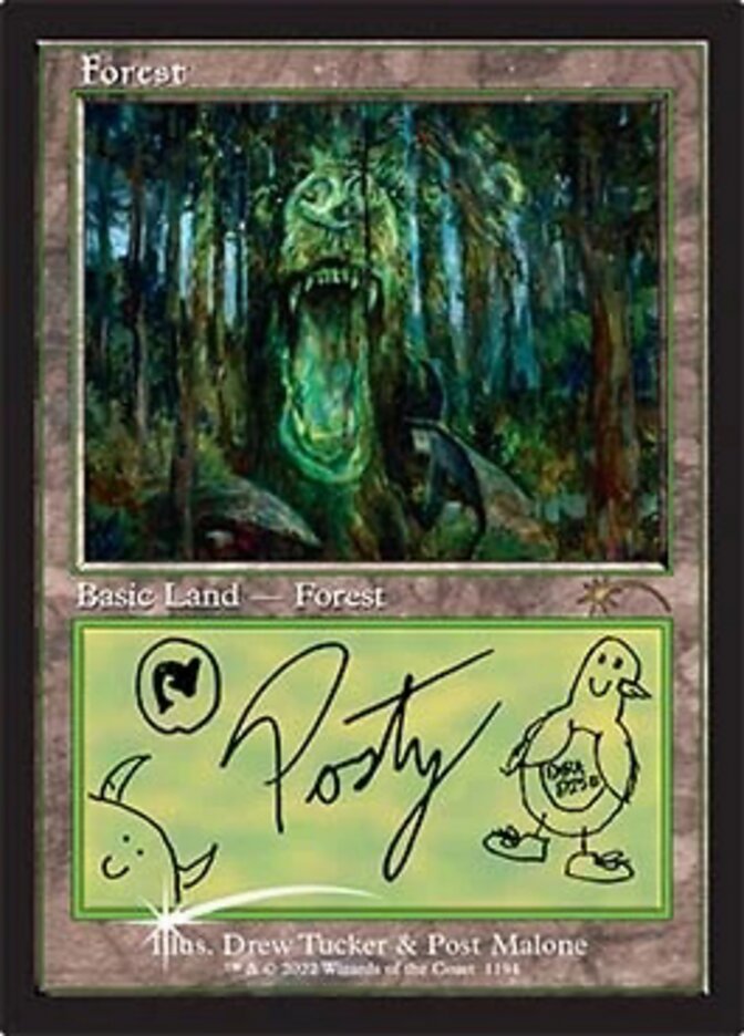 Forest (1194) [Secret Lair Drop Series] | Jomio and Rueliete's Cards and Comics
