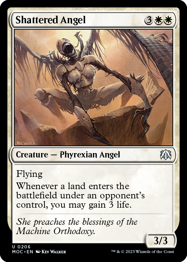 Shattered Angel [March of the Machine Commander] | Jomio and Rueliete's Cards and Comics