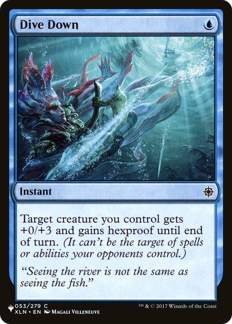 Dive Down [The List] | Jomio and Rueliete's Cards and Comics