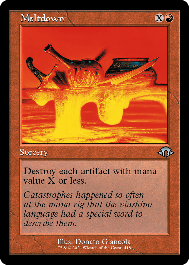 Meltdown (Retro) [Modern Horizons 3] | Jomio and Rueliete's Cards and Comics