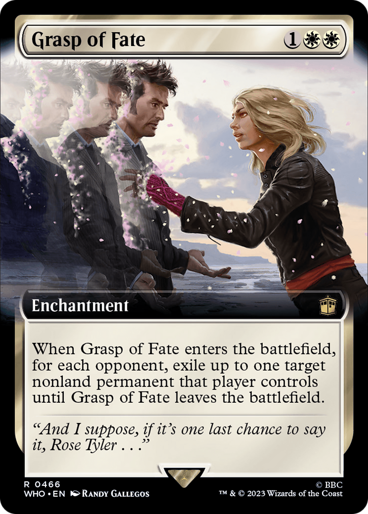 Grasp of Fate (Extended Art) [Doctor Who] | Jomio and Rueliete's Cards and Comics