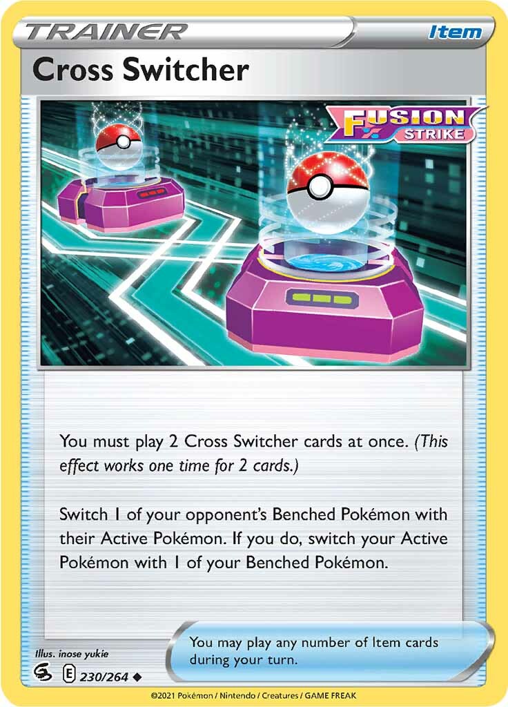 Cross Switcher (230/264) [Sword & Shield: Fusion Strike] | Jomio and Rueliete's Cards and Comics