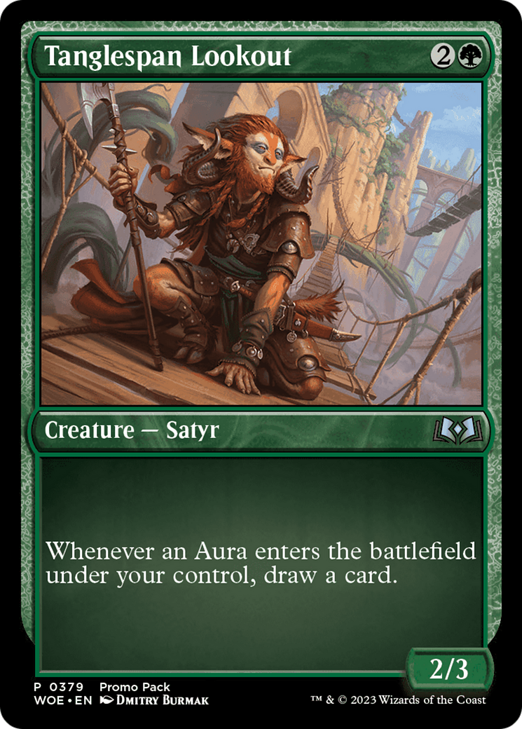 Tanglespan Lookout (Promo Pack) [Wilds of Eldraine Promos] | Jomio and Rueliete's Cards and Comics