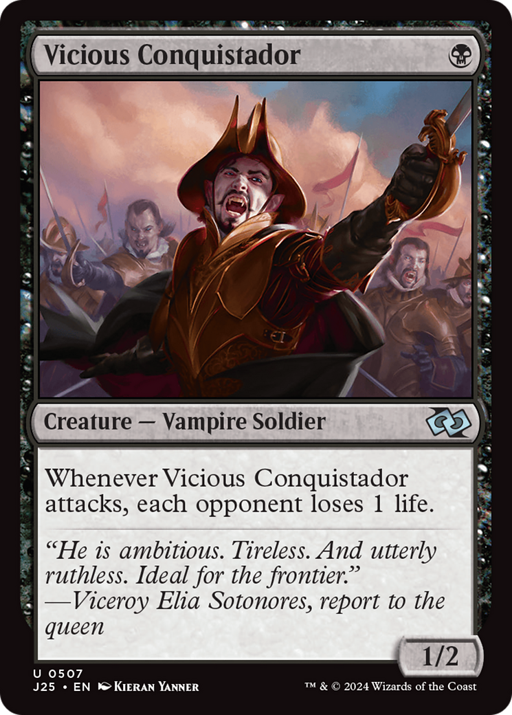 Vicious Conquistador [Foundations Jumpstart] | Jomio and Rueliete's Cards and Comics