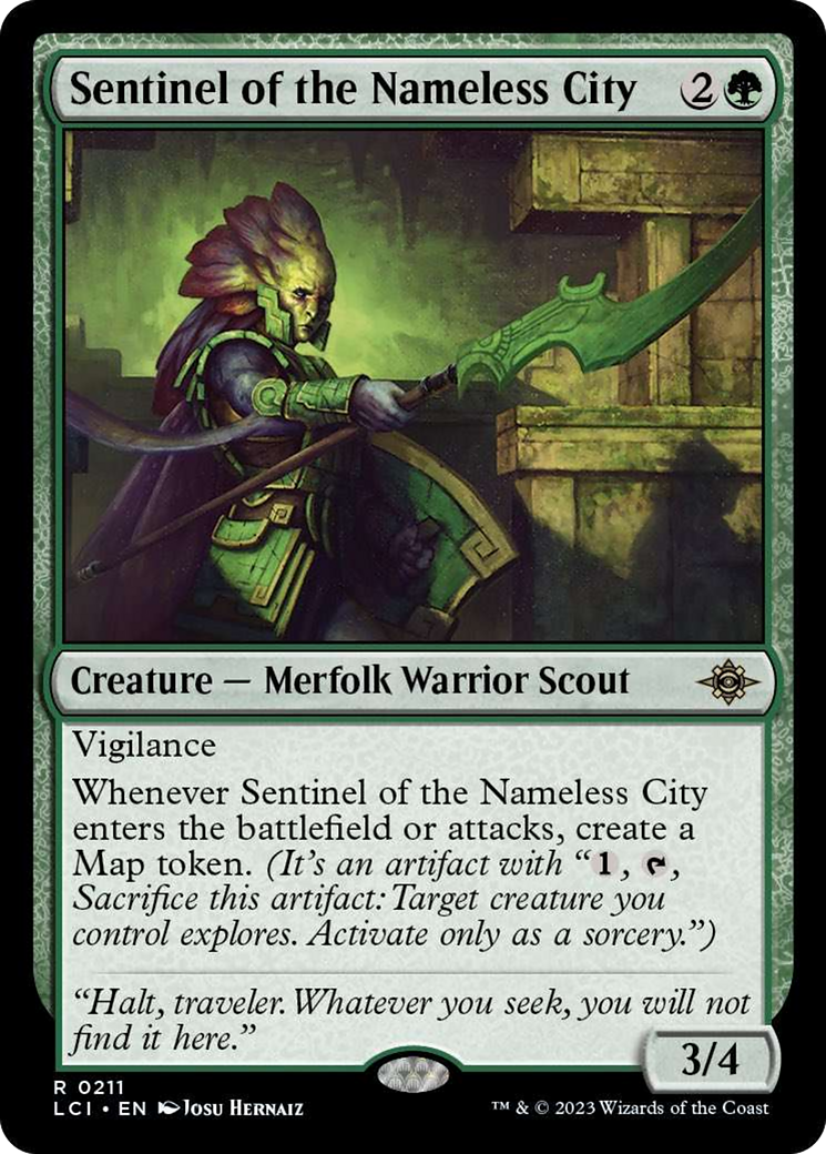 Sentinel of the Nameless City [The Lost Caverns of Ixalan] | Jomio and Rueliete's Cards and Comics