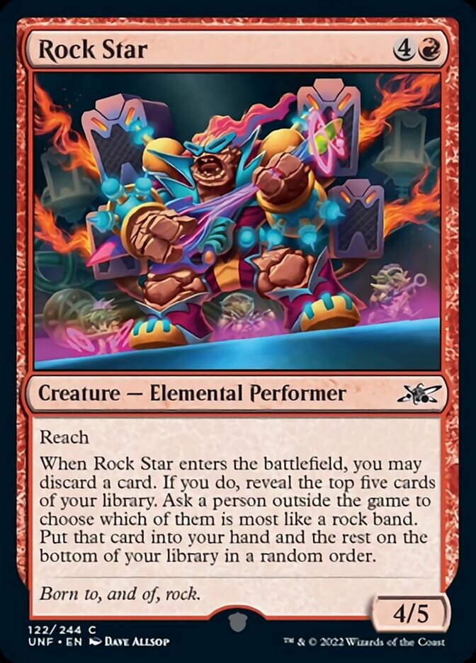 Rock Star [Unfinity] | Jomio and Rueliete's Cards and Comics