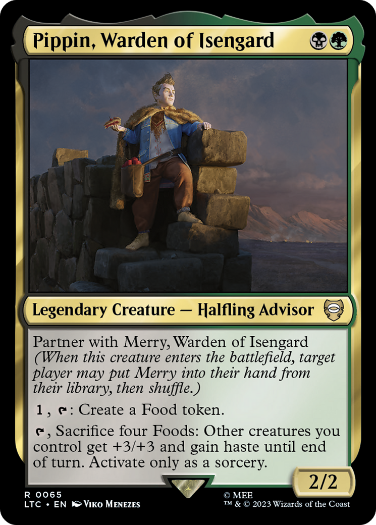 Pippin, Warden of Isengard [The Lord of the Rings: Tales of Middle-Earth Commander] | Jomio and Rueliete's Cards and Comics