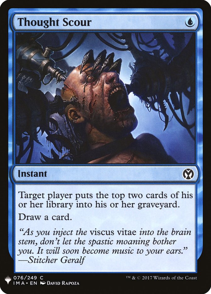 Thought Scour [Mystery Booster] | Jomio and Rueliete's Cards and Comics