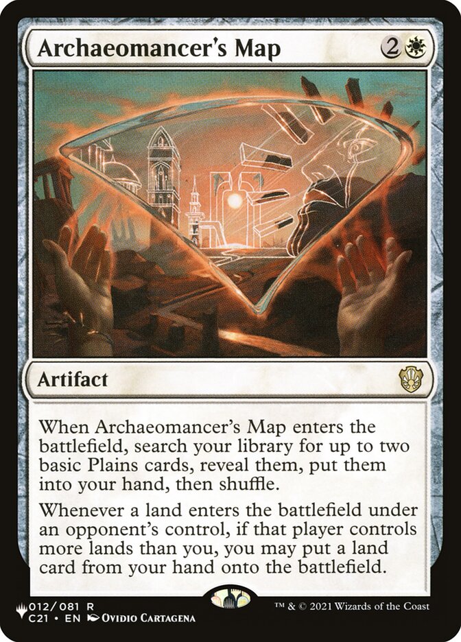 Archaeomancer's Map [The List] | Jomio and Rueliete's Cards and Comics