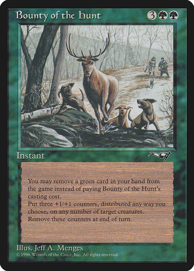 Bounty of the Hunt [Alliances] | Jomio and Rueliete's Cards and Comics