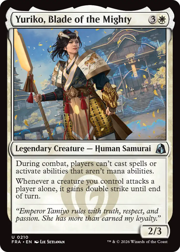 Yuriko, Blade of the Mighty [Reality Fracture] | Jomio and Rueliete's Cards and Comics