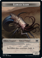 Boar // Eldrazi Scion Double-Sided Token [Double Masters 2022 Tokens] | Jomio and Rueliete's Cards and Comics