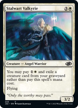 Stalwart Valkyrie [Jumpstart 2022] | Jomio and Rueliete's Cards and Comics