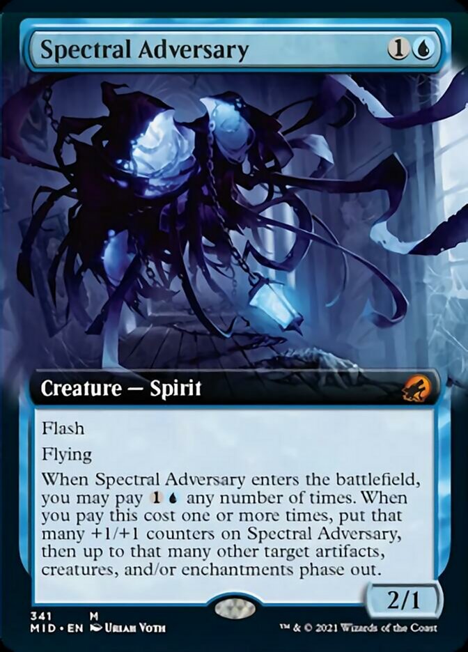 Spectral Adversary (Extended Art) [Innistrad: Midnight Hunt] | Jomio and Rueliete's Cards and Comics
