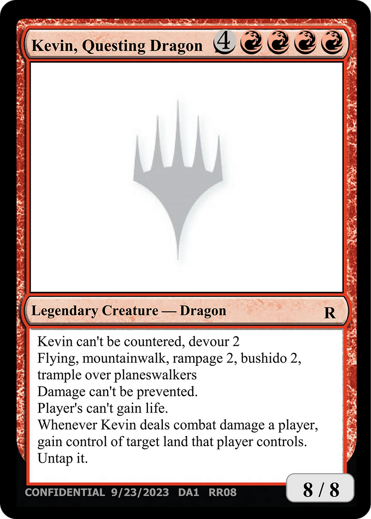 Kevin, Questing Dragon [Unknown Event] | Jomio and Rueliete's Cards and Comics