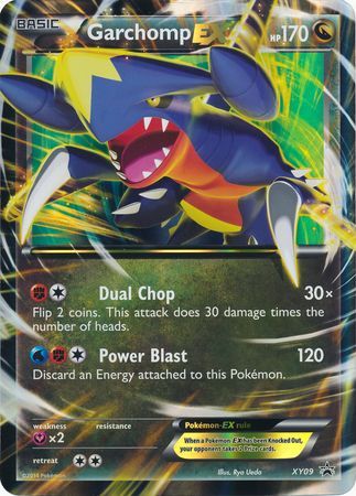 Garchomp EX (XY09) (Jumbo Card) [XY: Black Star Promos] | Jomio and Rueliete's Cards and Comics