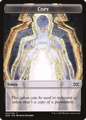 Cat // Copy Double-Sided Token [Double Masters Tokens] | Jomio and Rueliete's Cards and Comics