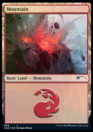 Mountain (Smashing) (569) [Secret Lair Drop Promos] | Jomio and Rueliete's Cards and Comics
