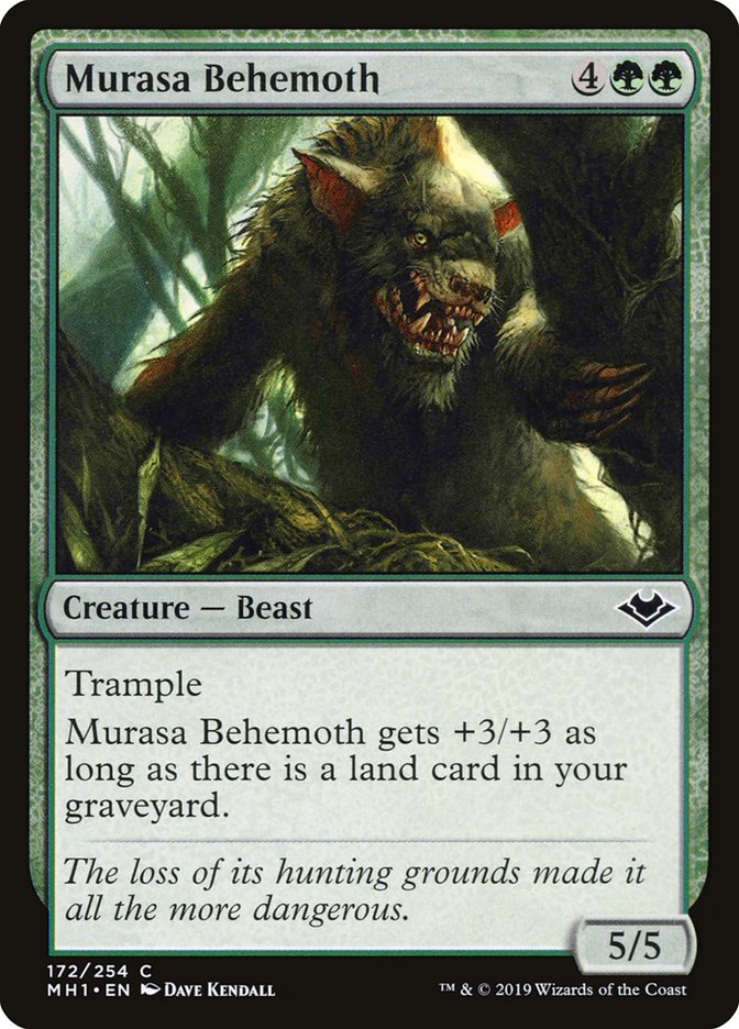 Murasa Behemoth [Modern Horizons] | Jomio and Rueliete's Cards and Comics