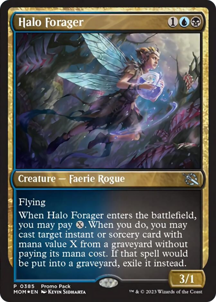 Halo Forager (Promo Pack) [March of the Machine Promos] | Jomio and Rueliete's Cards and Comics
